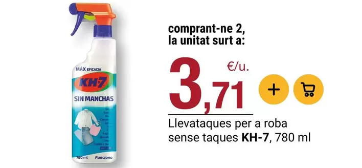 KH-7 - Llevataques Per A Roba Sense Taques