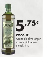 Coosur - Aceite De Oliva Virgen Extra Hojiblanca O Picual