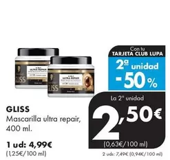 Gliss - Mascarilla Ultra Repair