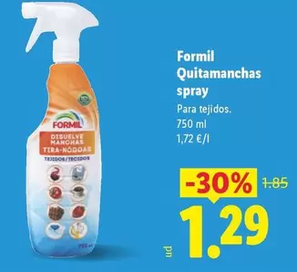 Formil - Quitamanchas Spray