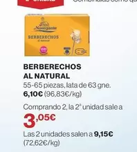 El Corte Inglés - Berberechos Al Natural