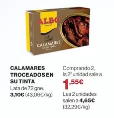 Albo - Calamares Troceados En Su Tinta