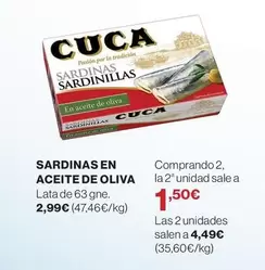 Cuca - Sardinas En Aceite De Oliva