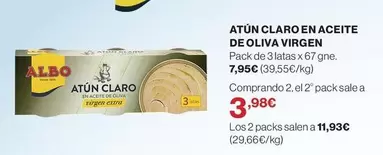 Albo - Atun Claro En Aceite De Oliva Virgen