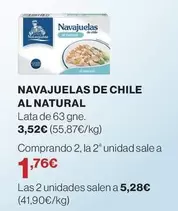 Navajuelas De Chile Al Natural