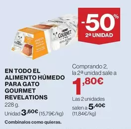 Purina - En Todo El Alimento Humedo Para Gato Gourmet Revelations