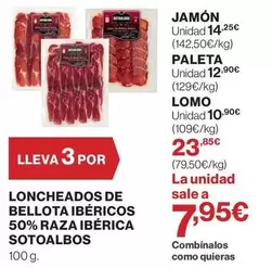 Bellota - Loncheados De  Ibéricos 50% Raza Ibérica
