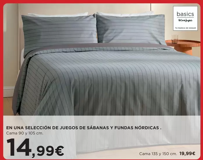 El Corte Inglés - En Una Selección De Juegos De Sabanas Y Fundas Nordicas