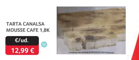 Canalsa - Tarta Mousse Cafe