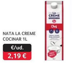 La Creme - Nata Cocinar