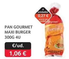 Gourmet - Pan Maxi Burger