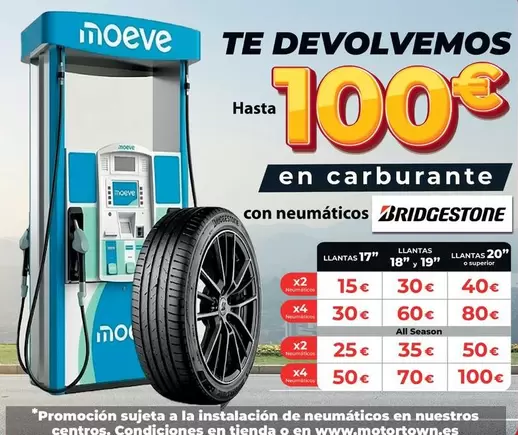 Bridgestone - Te Devolvemos Hasta
