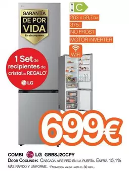 LG - Combi GBBSJ2CCPY