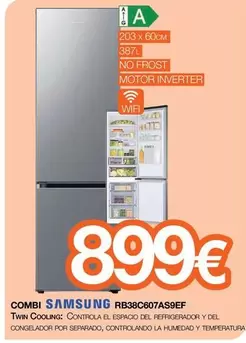 Samsung - Combi RB38C607AS9EF 