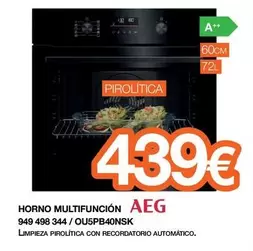 AEG - Horno Multifuncion