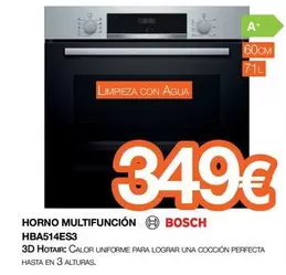 Bosch - Horno Multifunción HBA514ES3