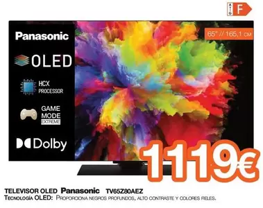 Panasonic - Televisor OLED TV65Z80AEZ