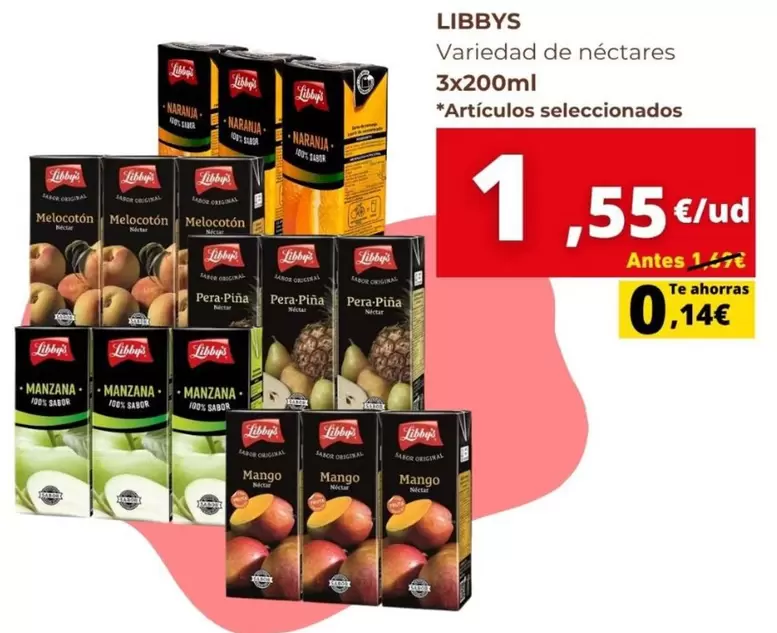 Libby's - Variedad De Néctares