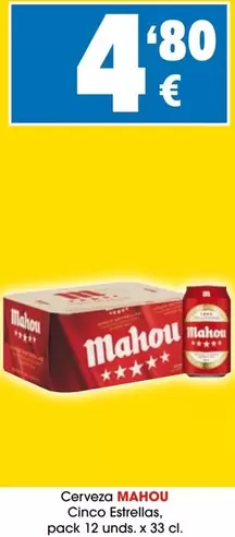 Mahou - Cerveza Cinco Estrellas