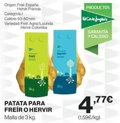 El Corte Inglés - Patata Para Freir O Hervir