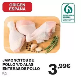 El Corte Inglés - Jamoncitos De Pollo Y/o Alas Enteras De Pollo