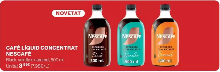 Nescafé - Cafe Liquid Concentrat