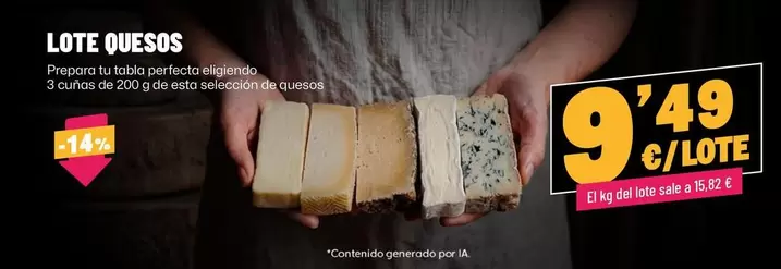 Lote Quesos
