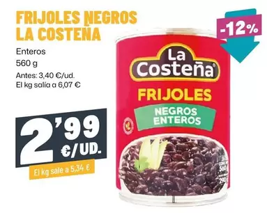 la costeña - Frijoles Negros