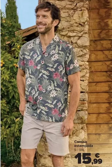 Camisa Estampada