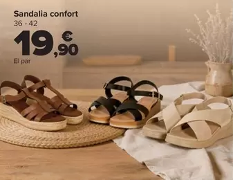 Sandalia Confort
