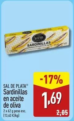 Sal de Plata - Sardinillas En Aceite De Oliva