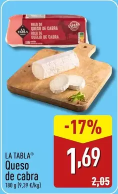La Tabla - Queso De Cabra