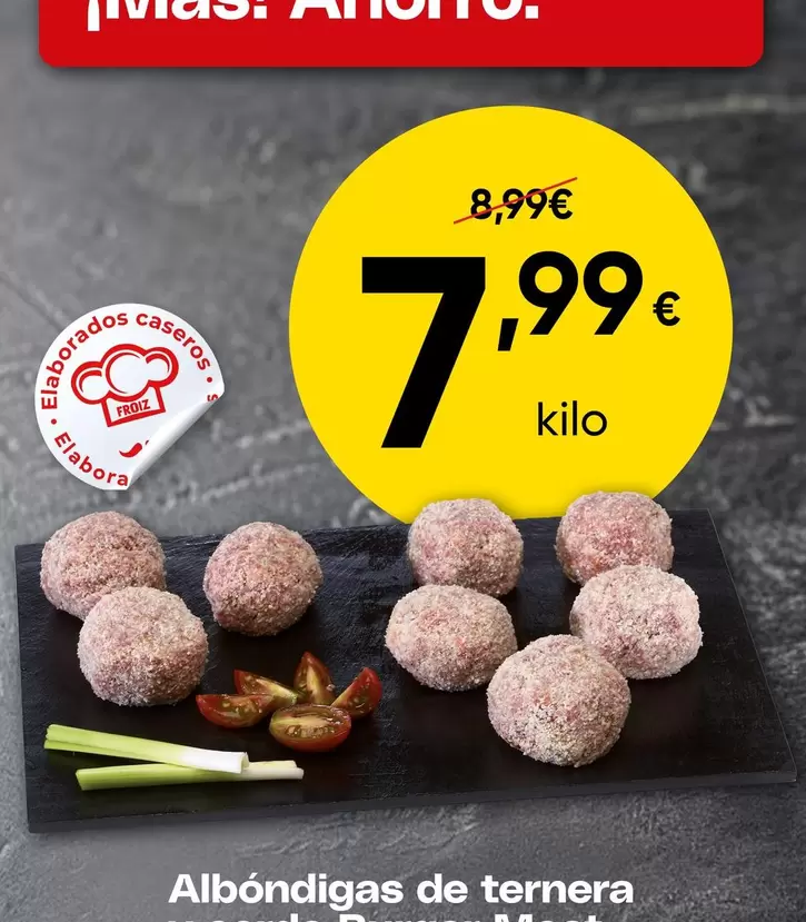 Froiz - Albóndigas de ternera