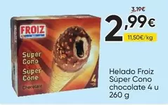 Froiz - Helado FROiz Súper Cono Chocolate