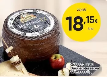 García Baquero - Queso Reserva 12 Meses