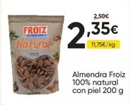 Froiz - Almendra 100% Natural Con Piel