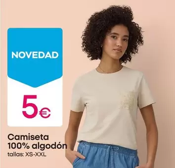 Camiseta 100% Algodón