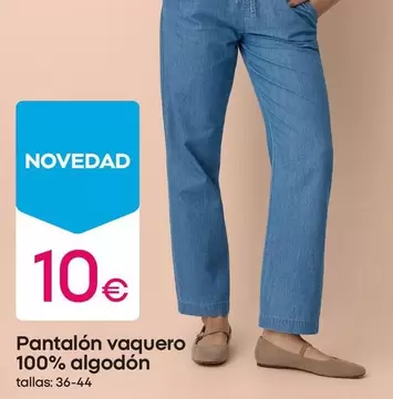 Pantalón Vaquero 100% Algodón