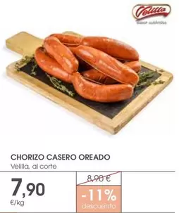 velilla - Chorizo Casero Oreado