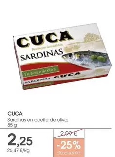 Cuca - Sardinas En Aceite De Oliva