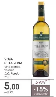 vega de la reina - Vino Blanco Verdejo D.o. Rueda