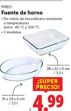 Pyrex - Fuente De Horno