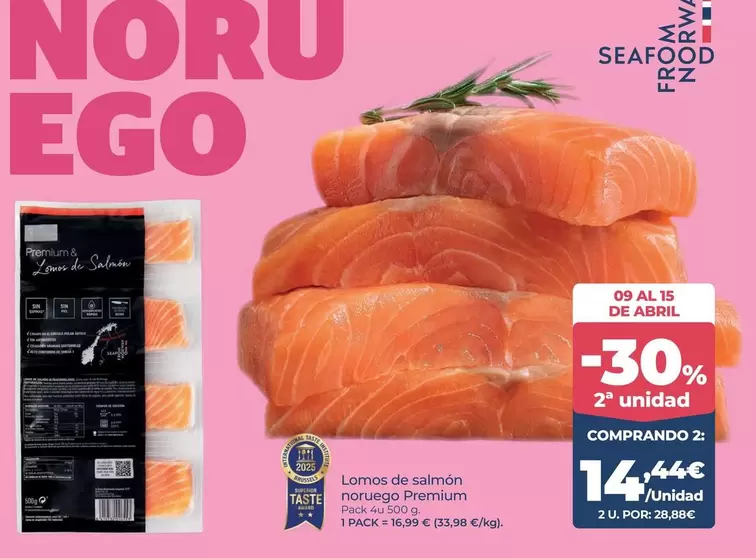 Premium - Lomos De Salmon Noruego