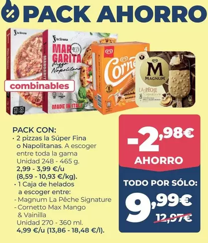 La Sirena - Pack Con