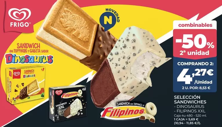 Filipinos - Sandwiches Frigo