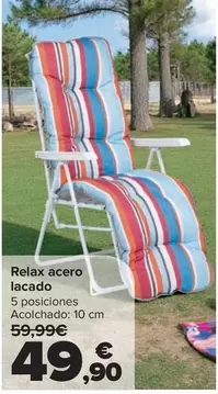 Relax -  Acero Lacado