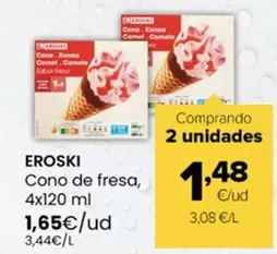 Eroski - Cono De Fresa