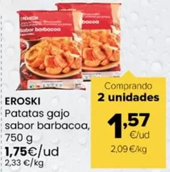 Eroski - Patatas Gajo Sabor Barbacoa