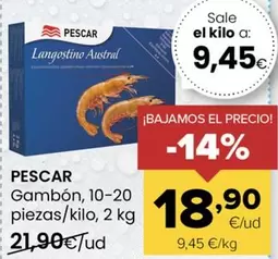 Pescar - Gambon
