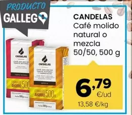 Candelas - Café Molido Natural O Mezcla